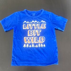 Little Boys The Children's Place "Little Bit Wild" T-Shirt 5T